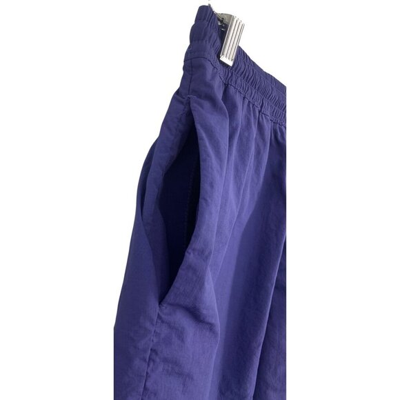 Feature Men Navy Blue Short Size Medium Training Athletic Athleisure Pocket EUC - Picture 5 of 9